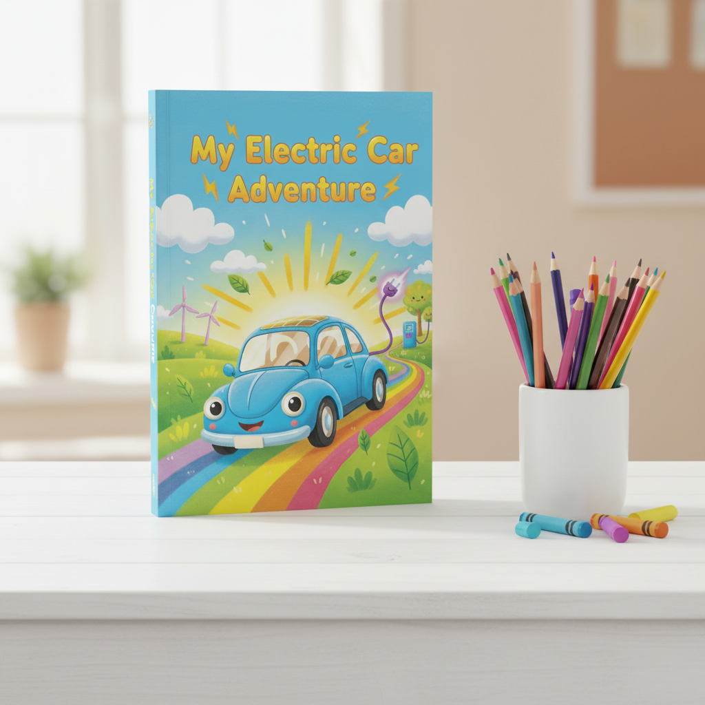My Electric Car Adventure Colouring Book