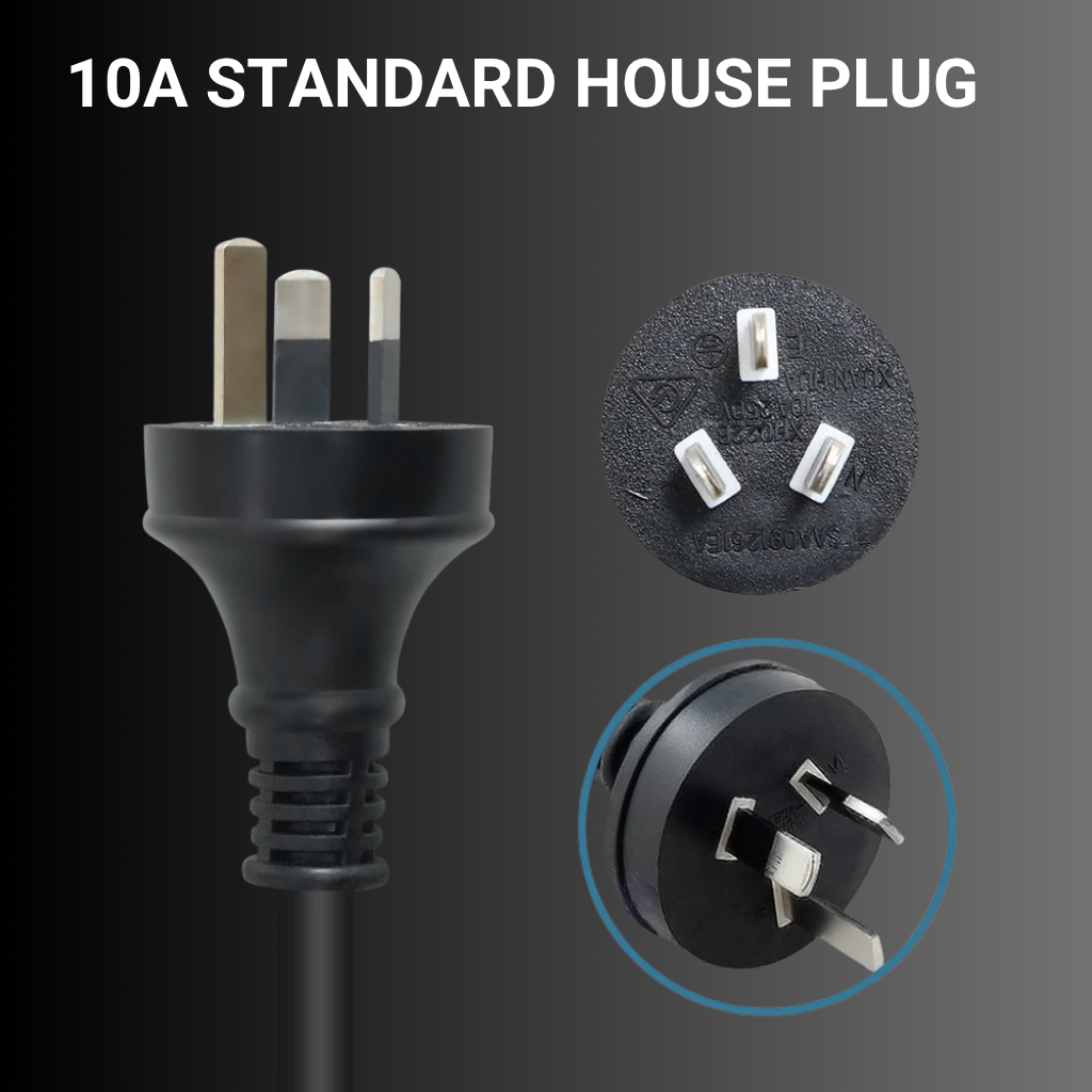 EV Supply Hub 2.2kW Type 2 Portable EV Charger – Adjustable 6–10A (5–10m)