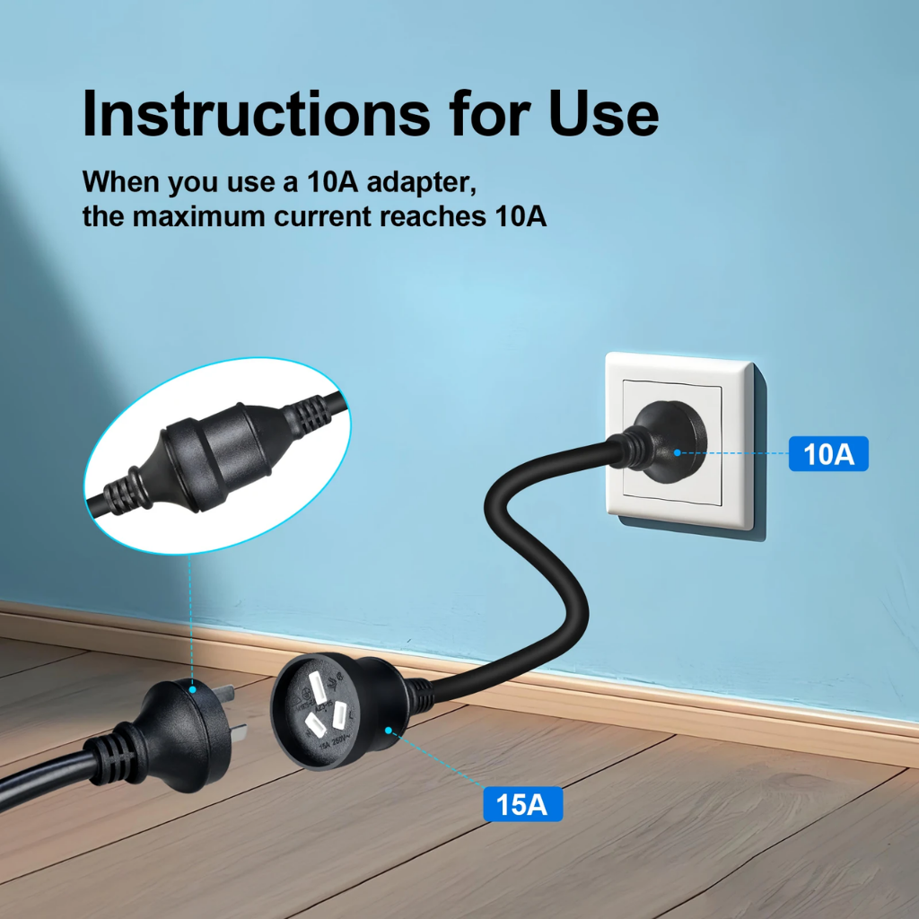 EV Supply Hub 3.3kW Smart EV Charger – Adjustable 6–15A Type 2 Portable EVSE with Tuya App (5–20m)