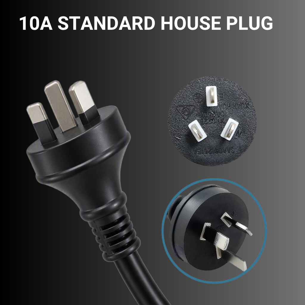 EV Supply Hub 2.2kW Type 2 Portable EV Charger – Adjustable 6–10A (5–10m)