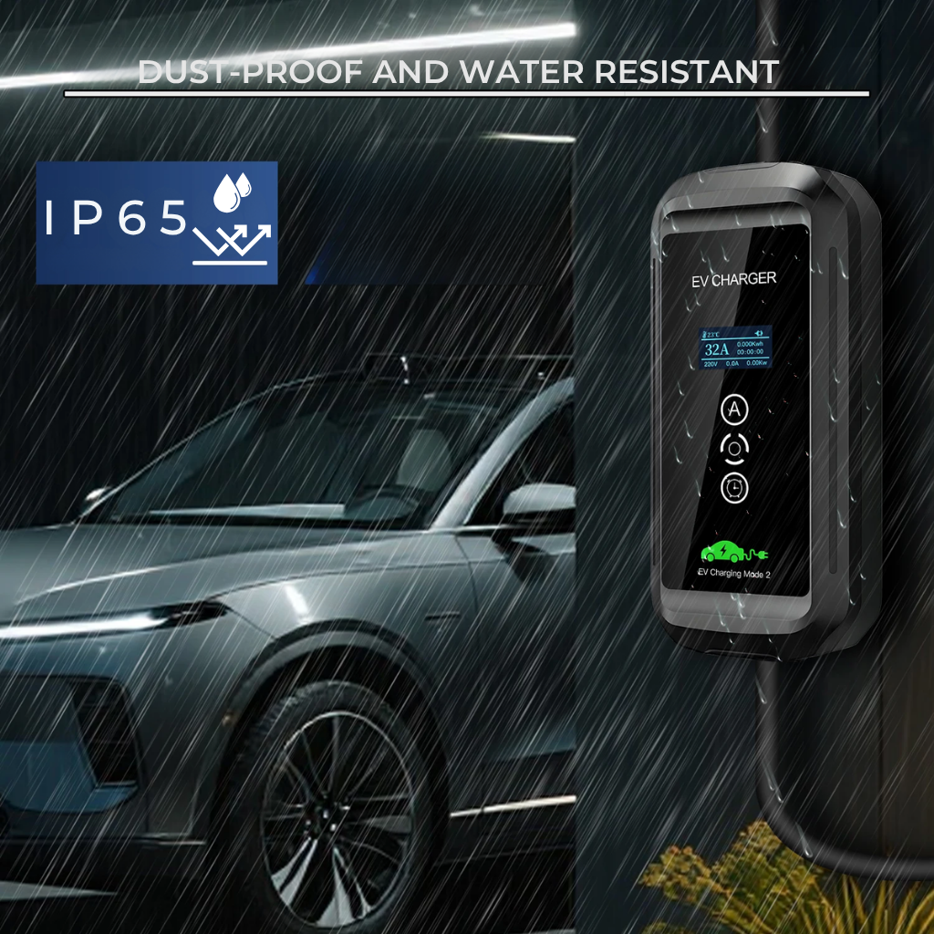 EV Supply Hub 7.2kW Type 2 Portable EV Charger (5-15m) – Single‑Phase Mode 2 EVSE