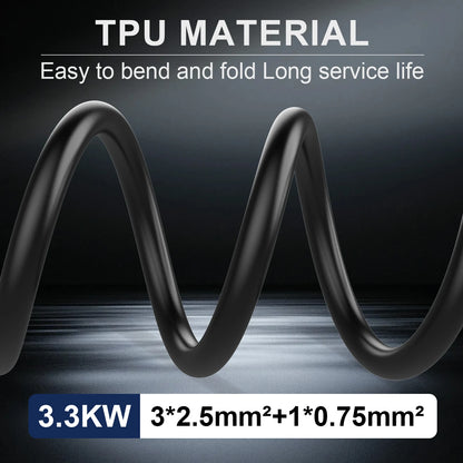 EV Supply Hub 3.3kW Type 2 Portable EV Charger – Adjustable 6–15A (5–20m)