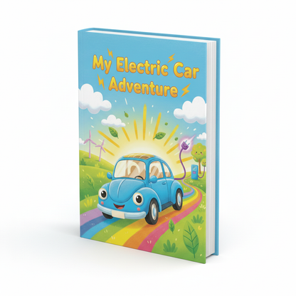 My Electric Car Adventure Colouring Book